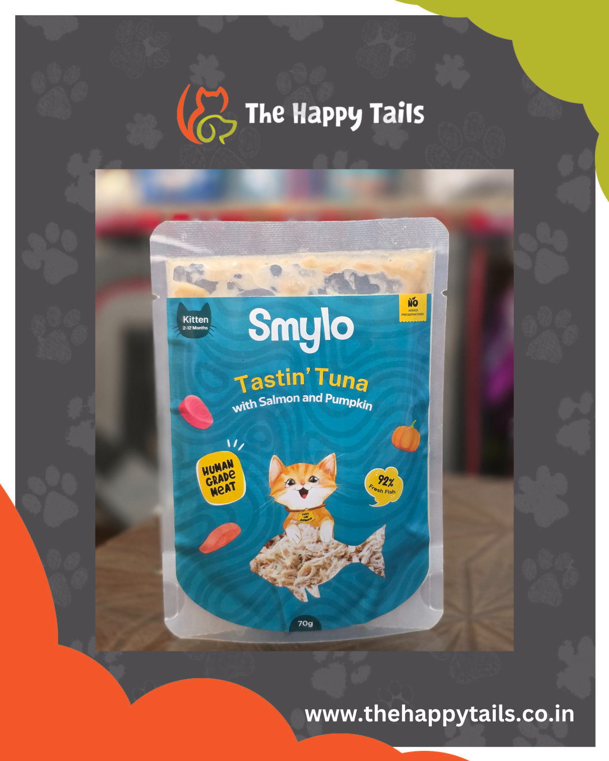 Tastin Tuna with Salmon & Pumpkin - Kitten